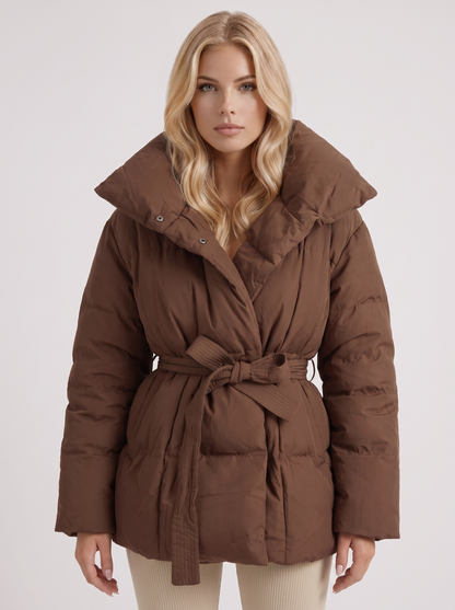Odalys | Belted Puffer Jacket