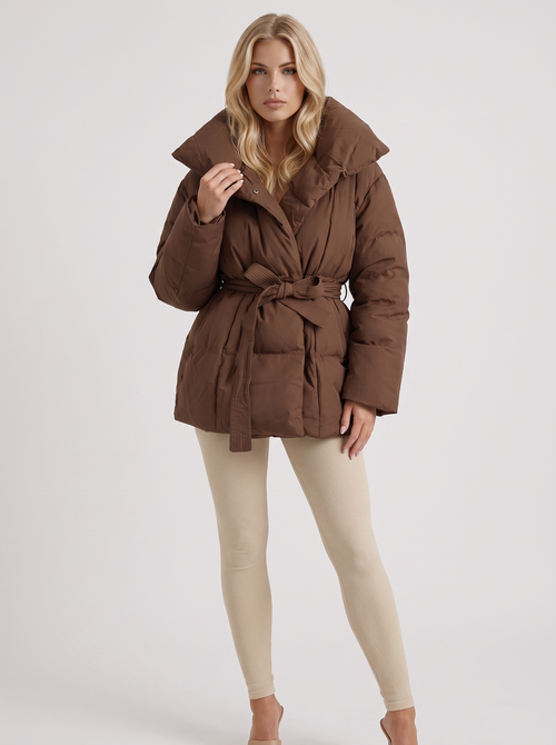 Odalys | Belted Puffer Jacket