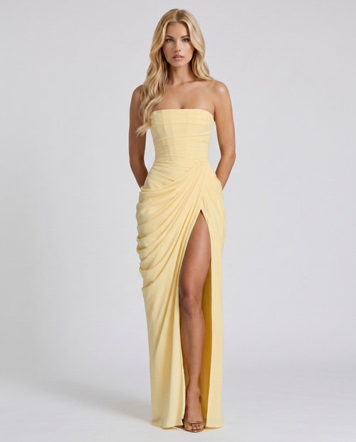 Ruched Maxi Dress Eva