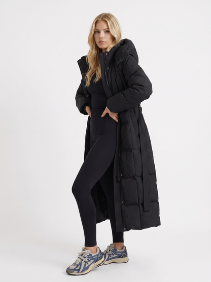 Odette | Quilted Hooded Puffer Coat
