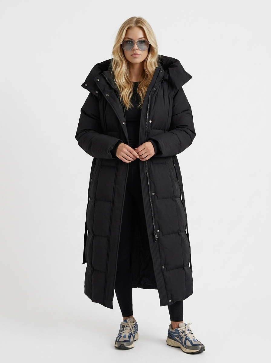 Odette | Quilted Hooded Puffer Coat