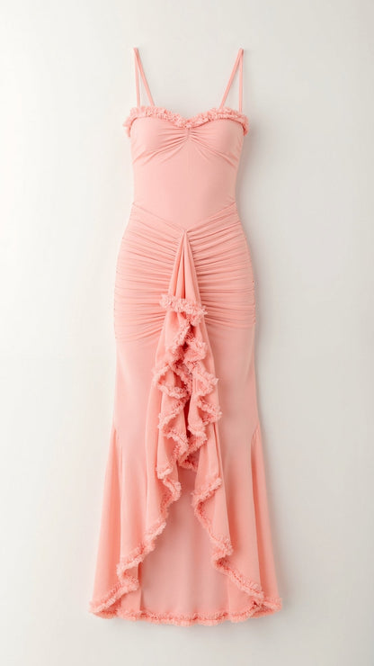 Isla Ruffle Maxi Dress