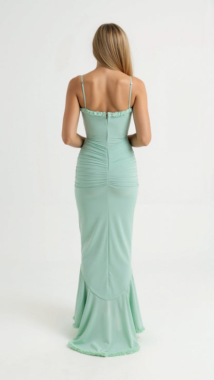 Isla Ruffle Maxi Dress