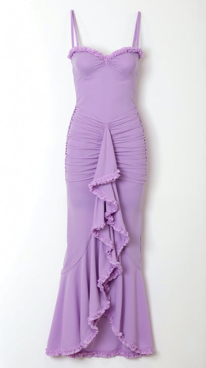 Isla Ruffle Maxi Dress