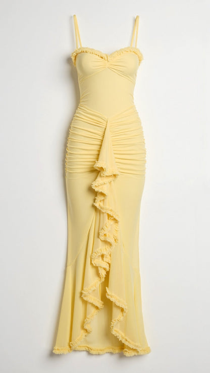 Isla Ruffle Maxi Dress