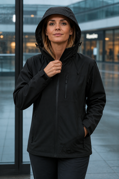 Marina | Hooded Waterproof Windproof Rain Jacket