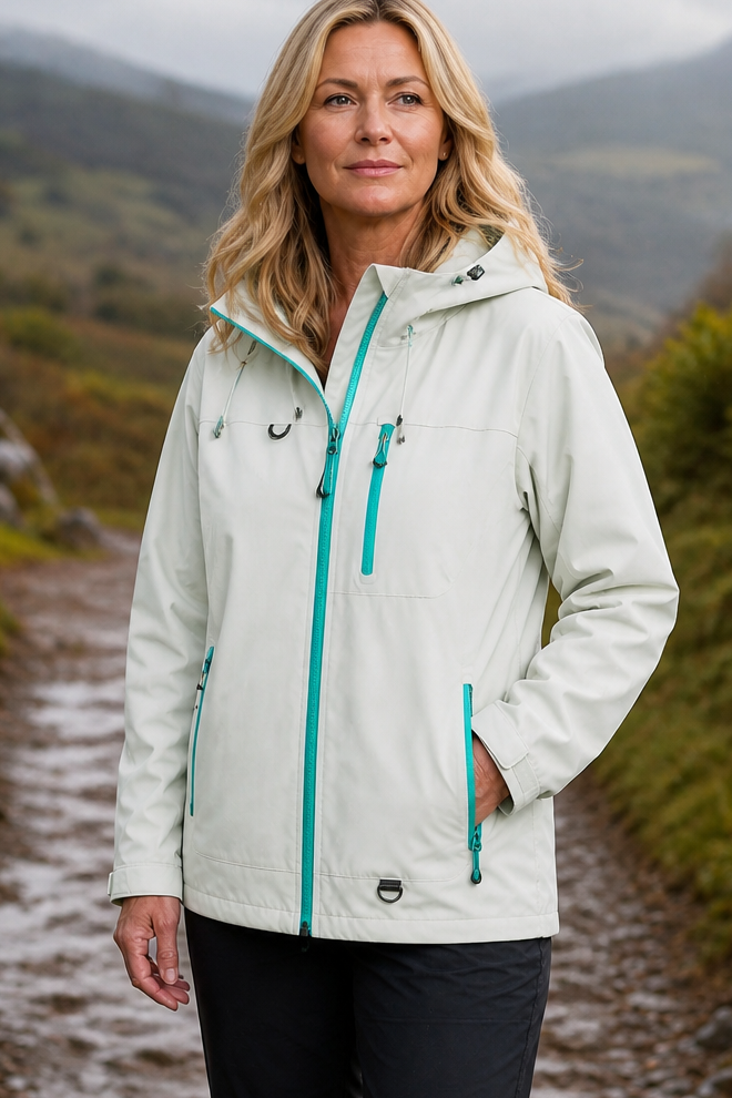 Marina | Hooded Waterproof Windproof Rain Jacket