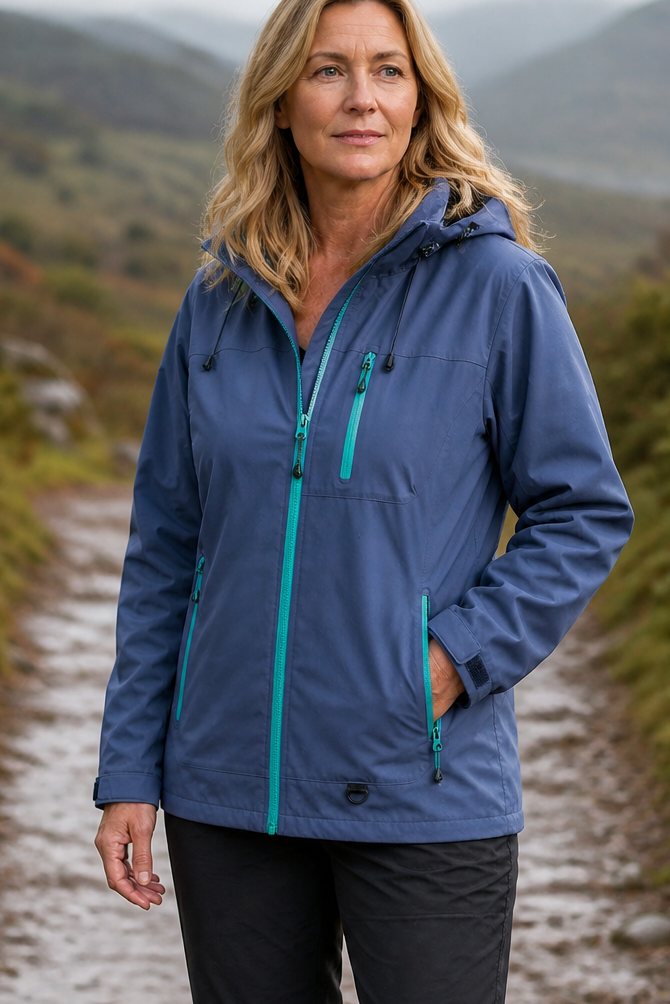 Marina | Hooded Waterproof Windproof Rain Jacket